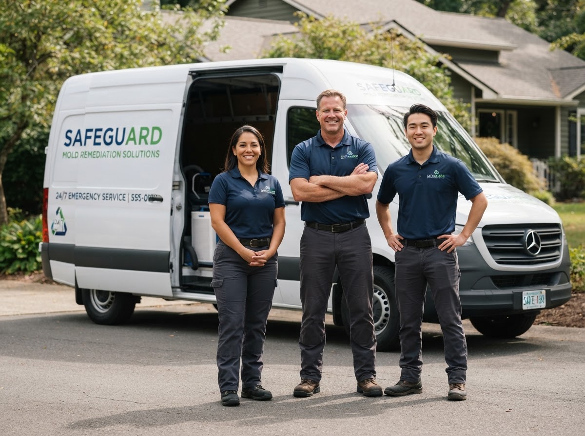 ClearAir Mold Pros team of certified mold remediation specialists serving California properties